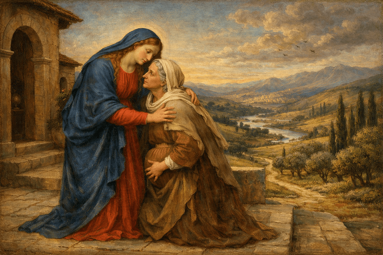 The Visitation of Mary to Elizabeth