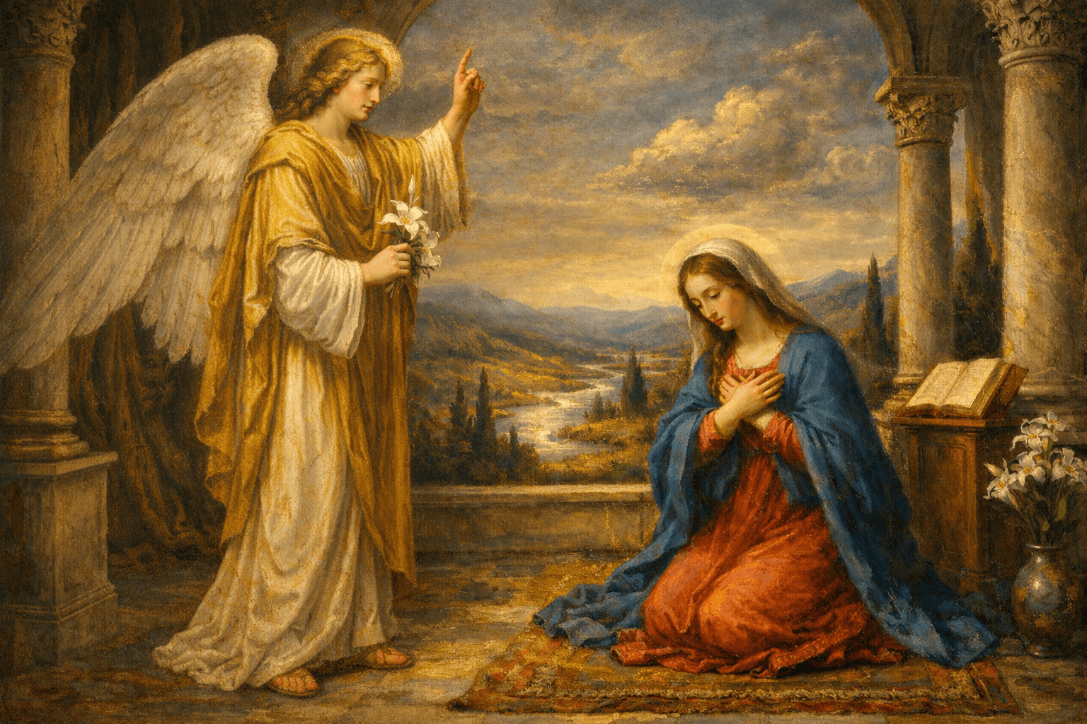 La Anunciación a María